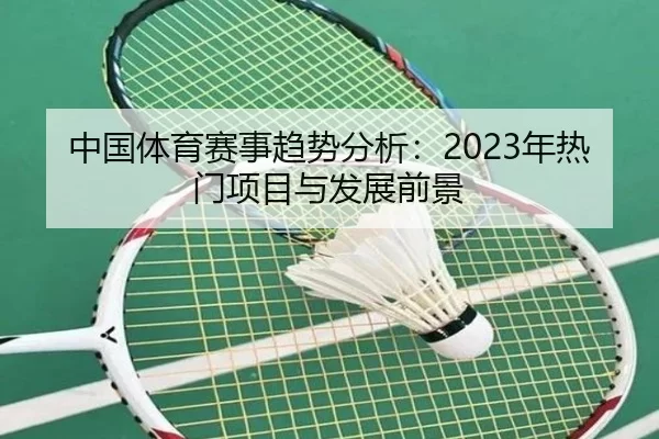 中国体育赛事趋势分析：2023年热门项目与发展前景